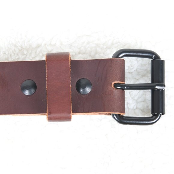 MAIN STREET FORGE The Classic Everyday Full Grain Leather Belt - Size 42 - Picture 3 of 7